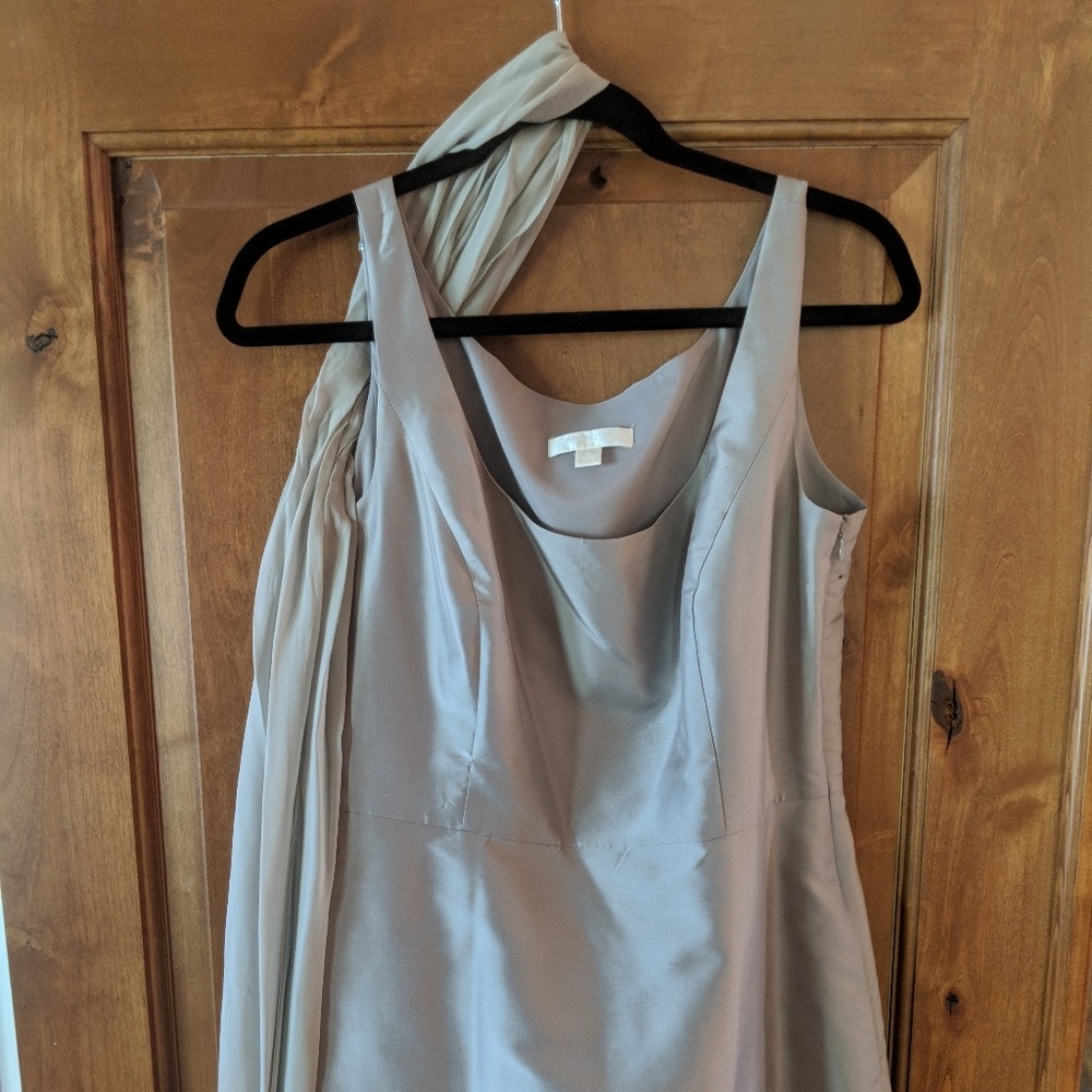 Ann Taylor Beige Bridesmaid Dress